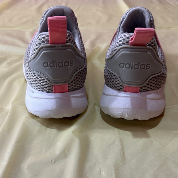 Adidas Kids Gray and Pink Slip-On Shoes size 13 - Picture 3 of 5